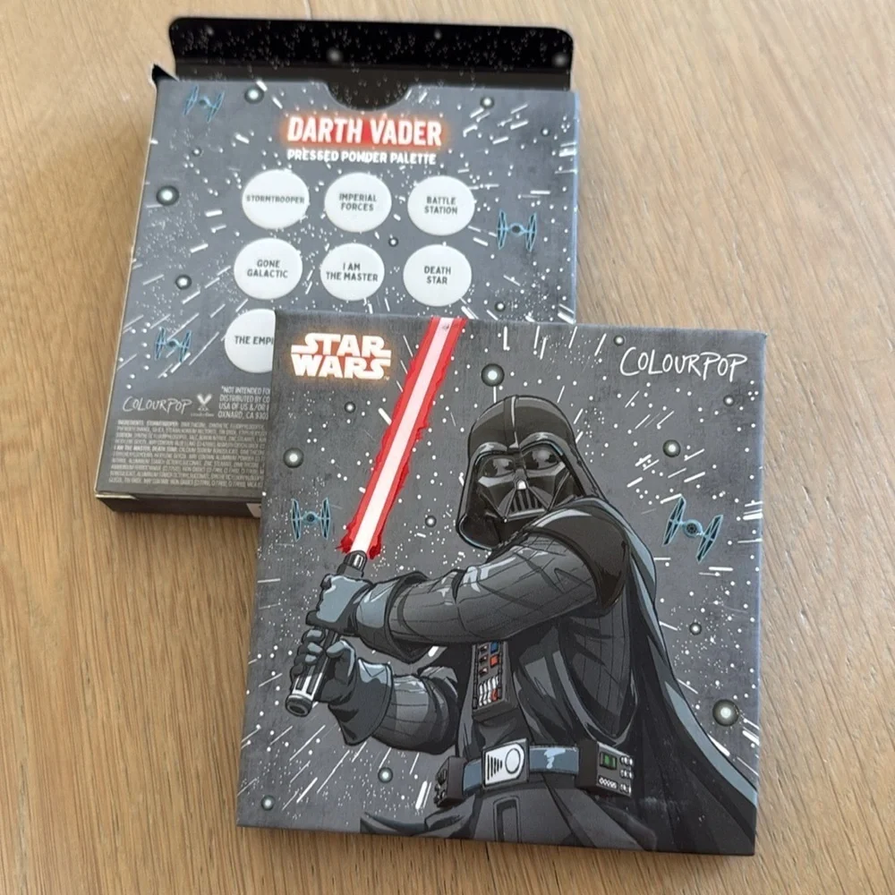Colourpop Star Wars Darth Vader eyeshadow palette